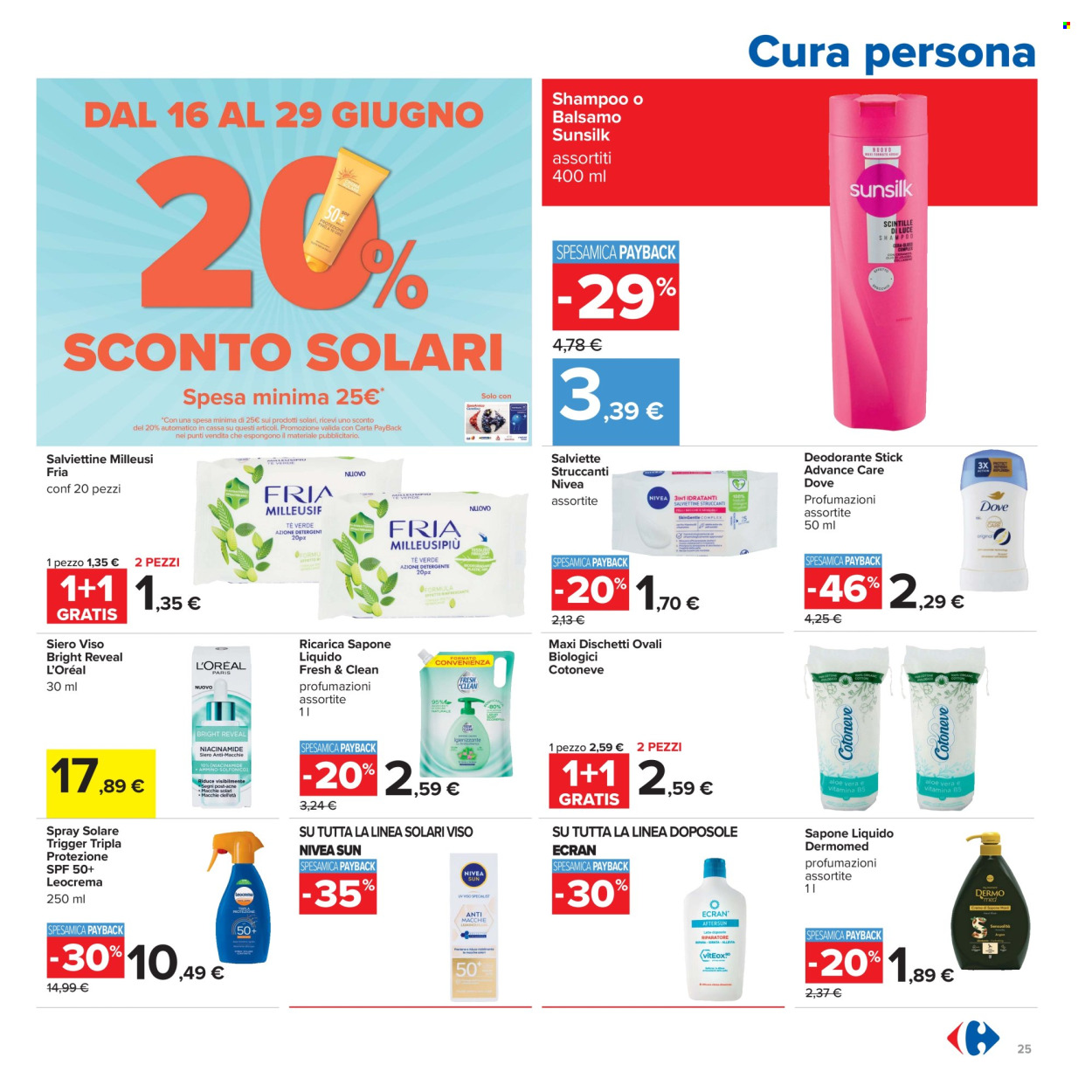 Volantino Carrefour - 16/6/2026 - 29/6/2026. Pagina 25