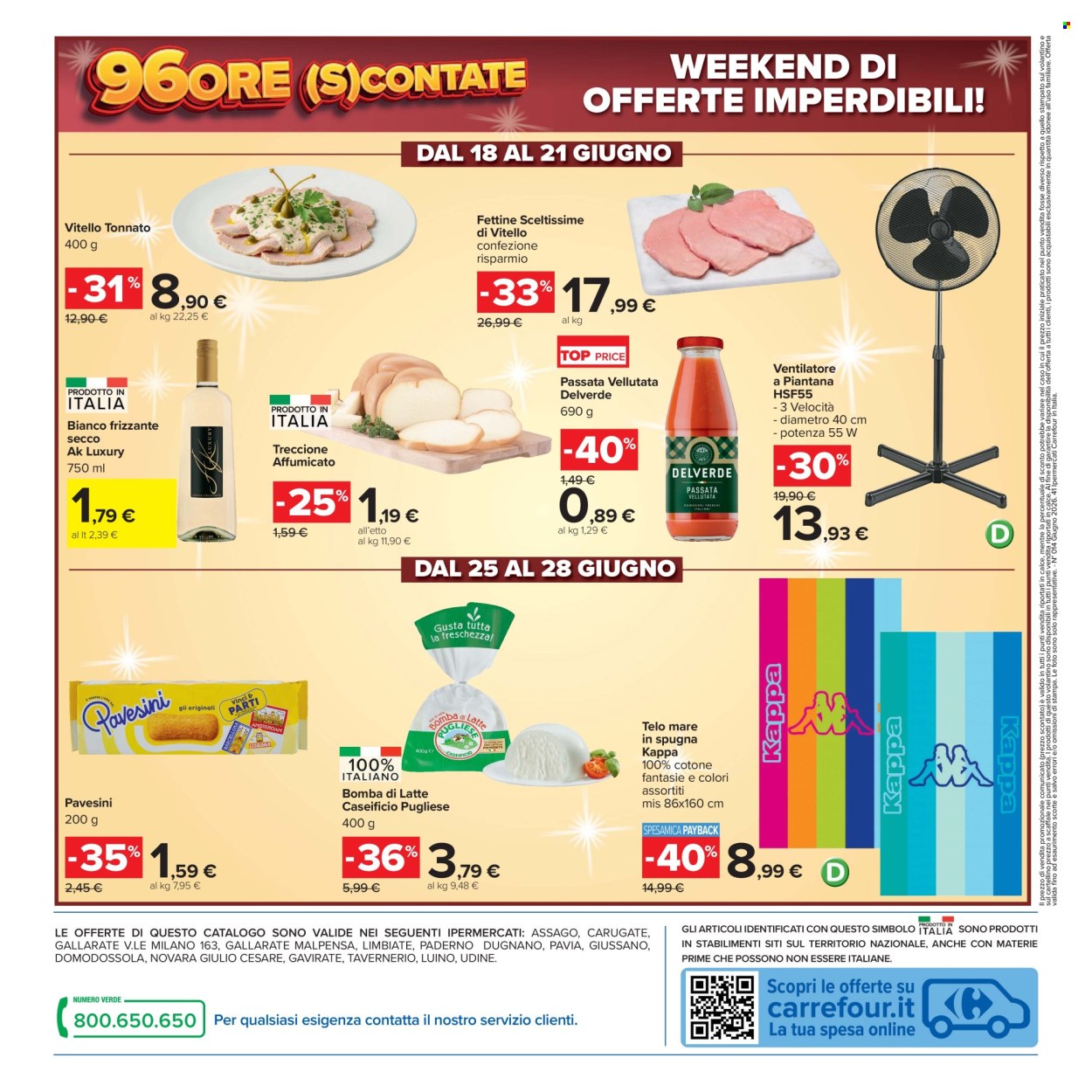 Volantino Carrefour - 16/6/2026 - 29/6/2026. Pagina 38