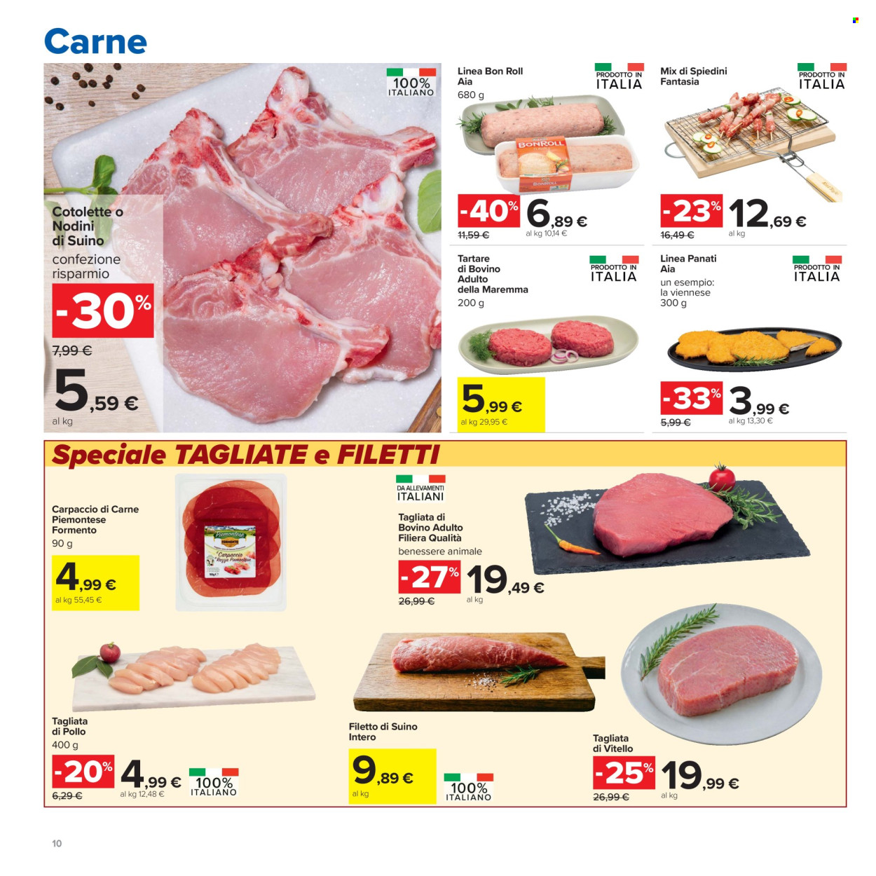 Volantino Carrefour - 16/6/2026 - 29/6/2026. Pagina 10
