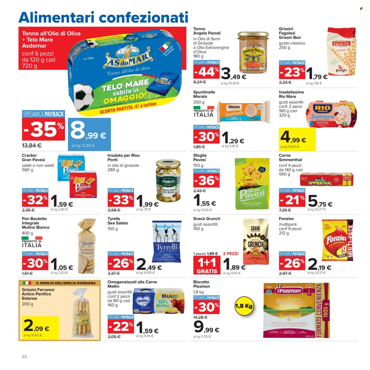 Volantino Carrefour - 16/6/2026 - 29/6/2026. Pagina 22