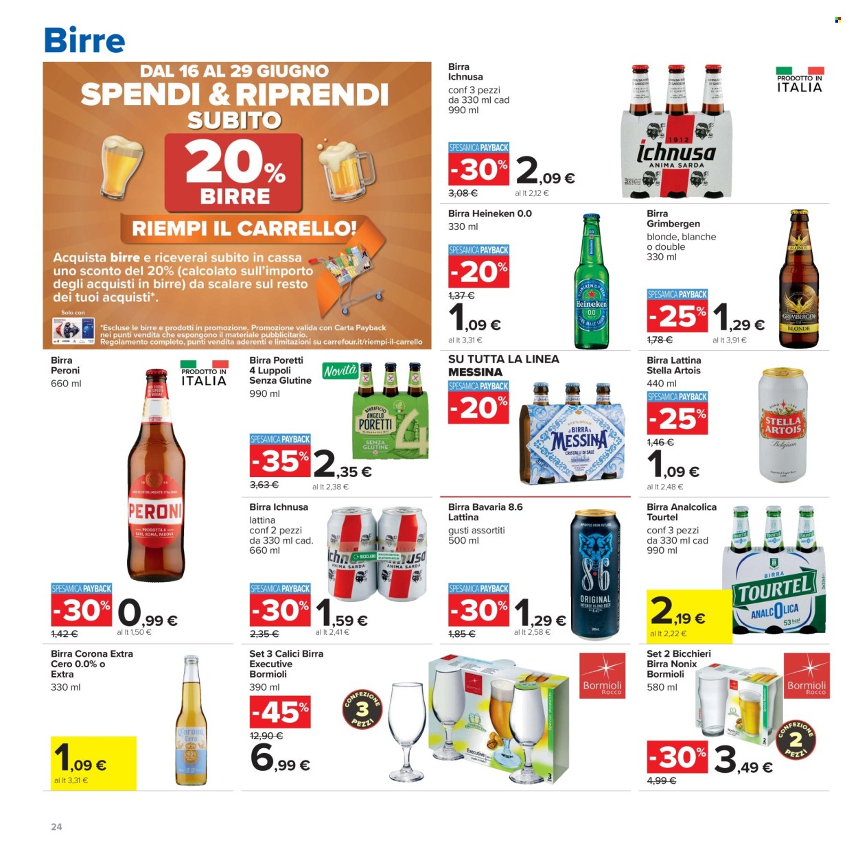 Volantino Carrefour - 16/6/2026 - 29/6/2026. Pagina 24