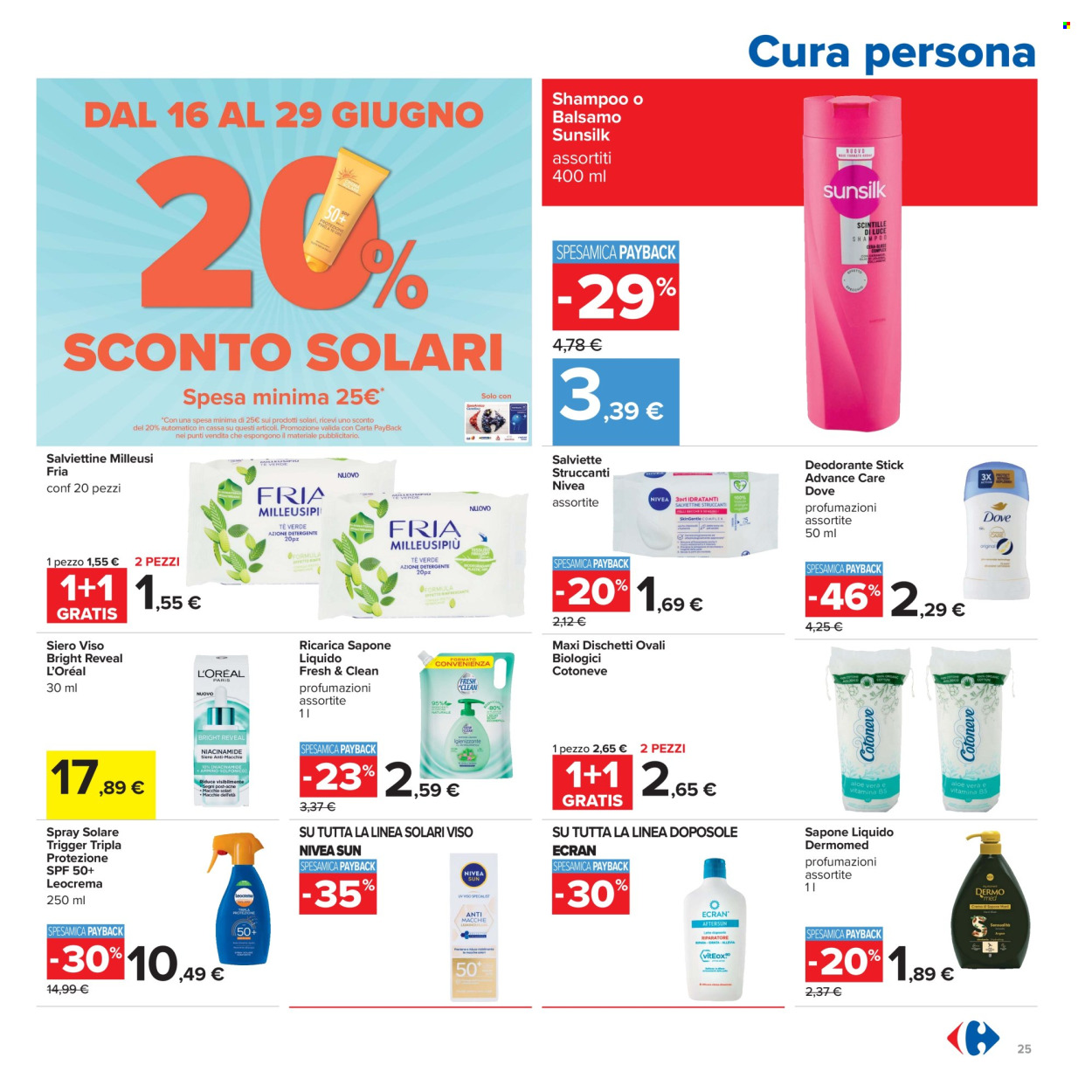 Volantino Carrefour - 16/6/2026 - 29/6/2026. Pagina 25
