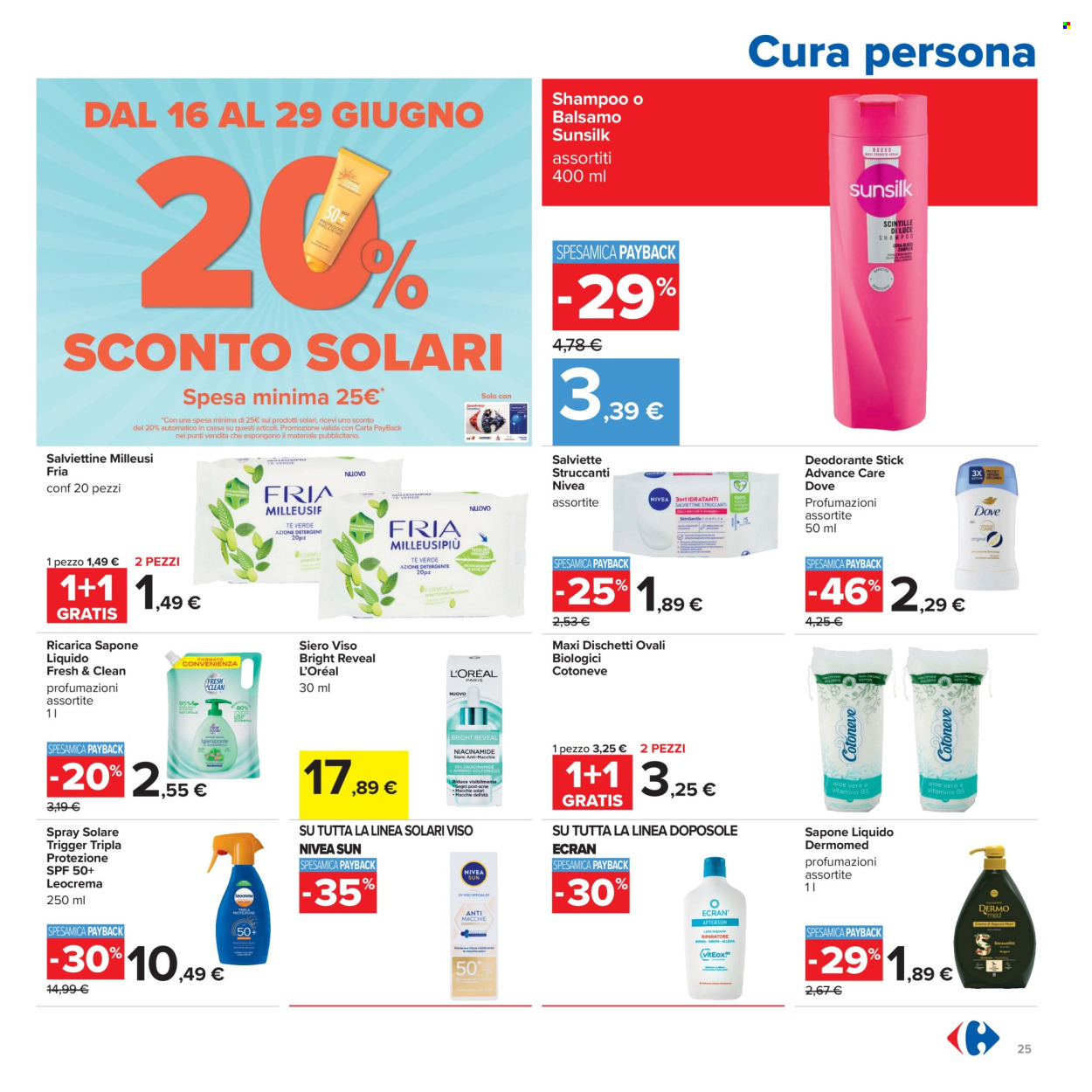 Volantino Carrefour - 16/6/2026 - 29/6/2026. Pagina 25