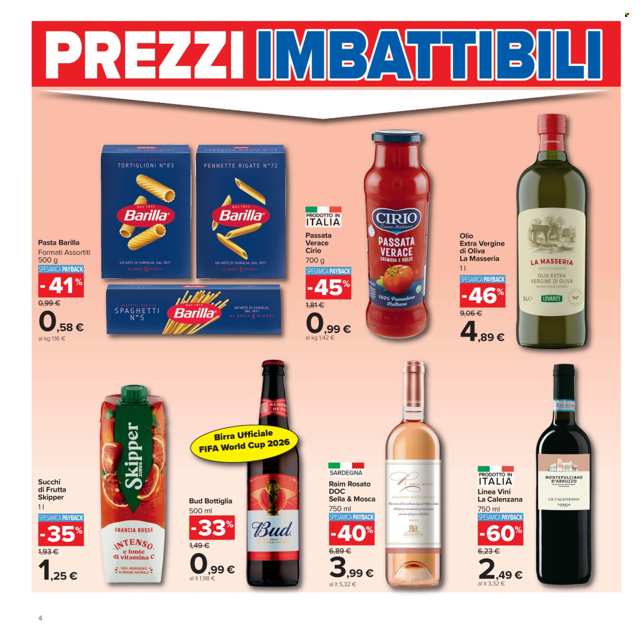 Volantino Carrefour - 16/6/2026 - 29/6/2026. Pagina 4