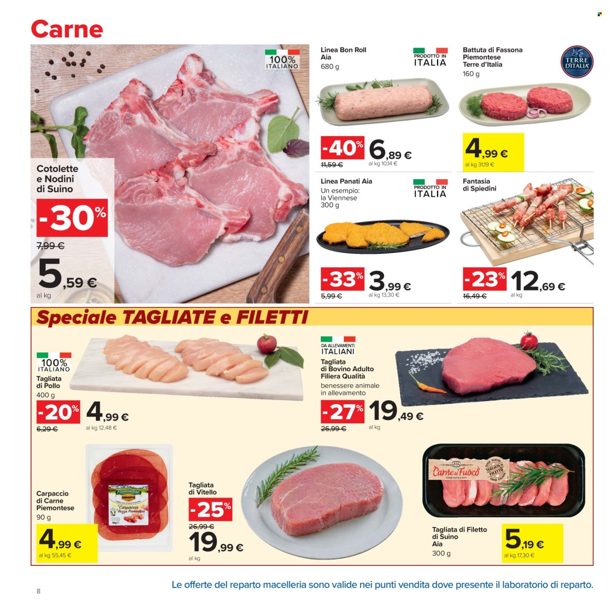 Volantino Carrefour - 16/6/2026 - 29/6/2026. Pagina 8