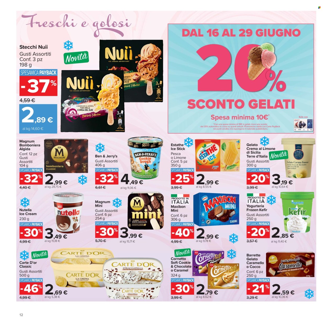 Leták Carrefour - 16.6.2026 - 29.6.2026. Strana 12