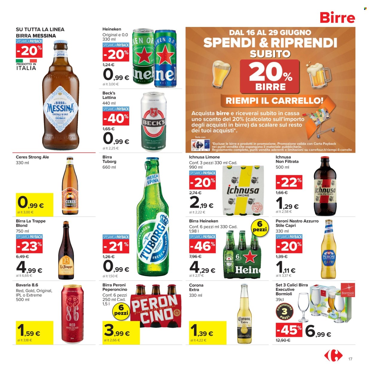 Volantino Carrefour - 16/6/2026 - 29/6/2026. Pagina 17