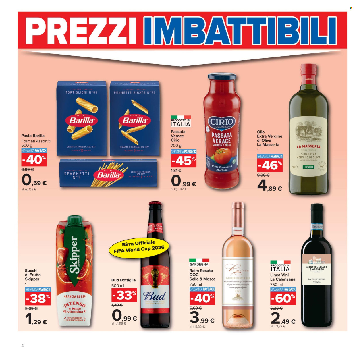 Volantino Carrefour - 16/6/2026 - 29/6/2026. Pagina 4