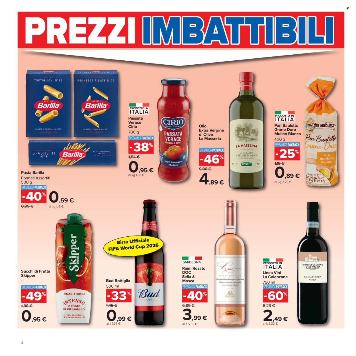 Volantino Carrefour - 16/6/2026 - 29/6/2026. Pagina 4