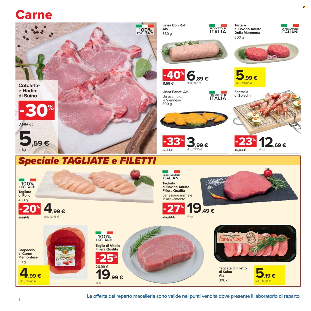 Volantino Carrefour - 16/6/2026 - 29/6/2026. Pagina 8