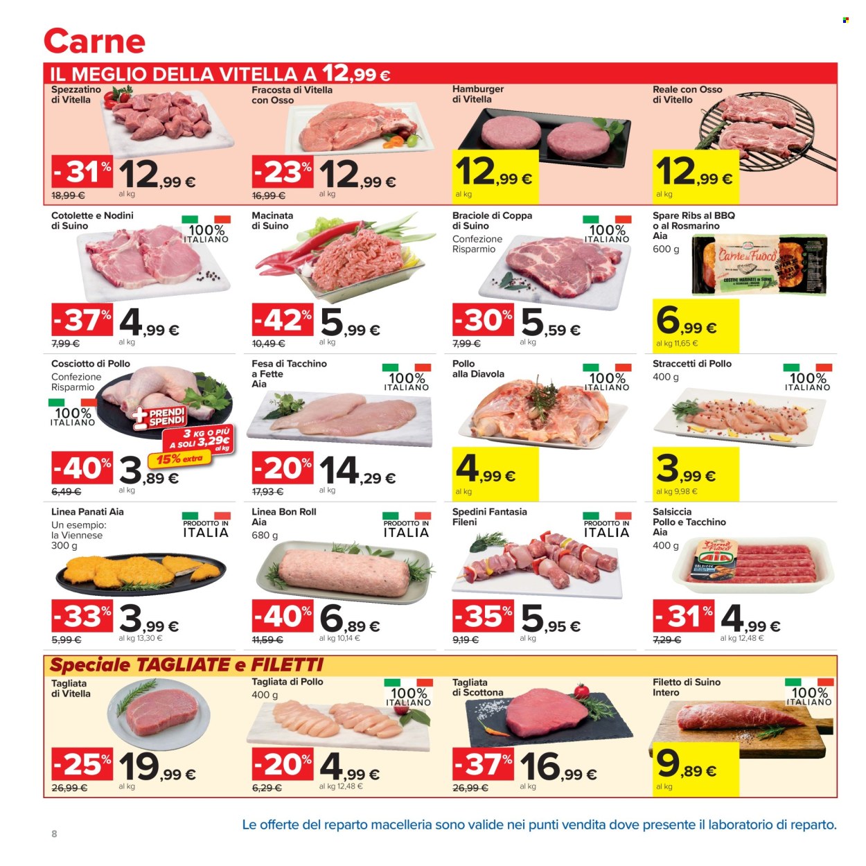 Volantino Carrefour - 16/6/2026 - 29/6/2026. Pagina 8