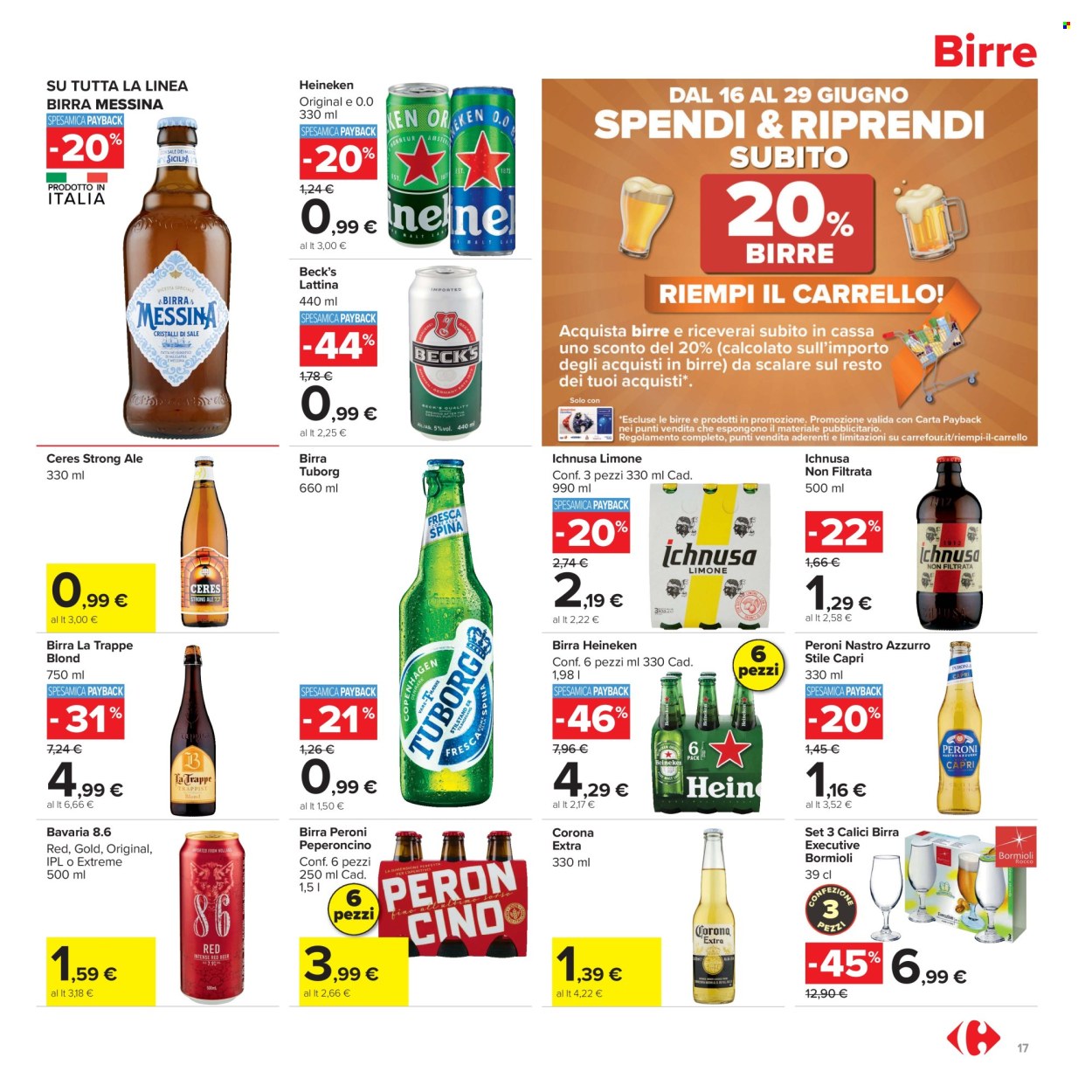 Volantino Carrefour - 16/6/2026 - 29/6/2026. Pagina 17