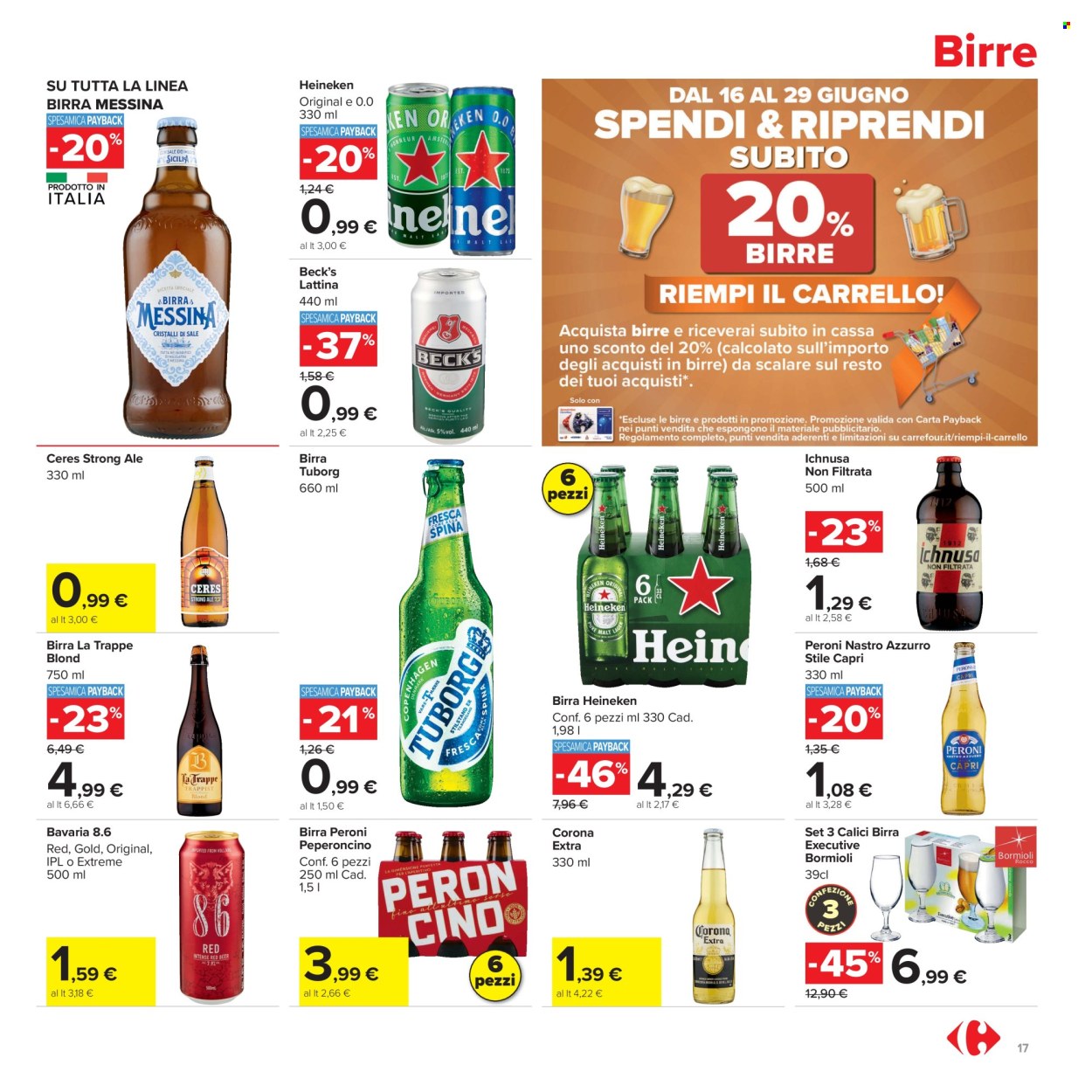 Volantino Carrefour - 16/6/2026 - 29/6/2026. Pagina 17