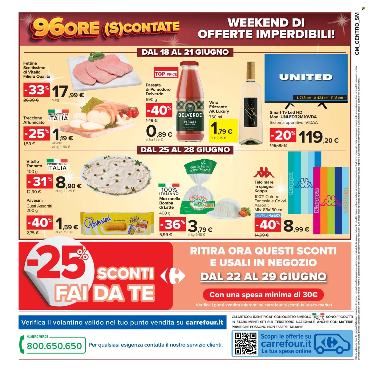 Volantino Carrefour - 16/6/2026 - 29/6/2026. Pagina 24