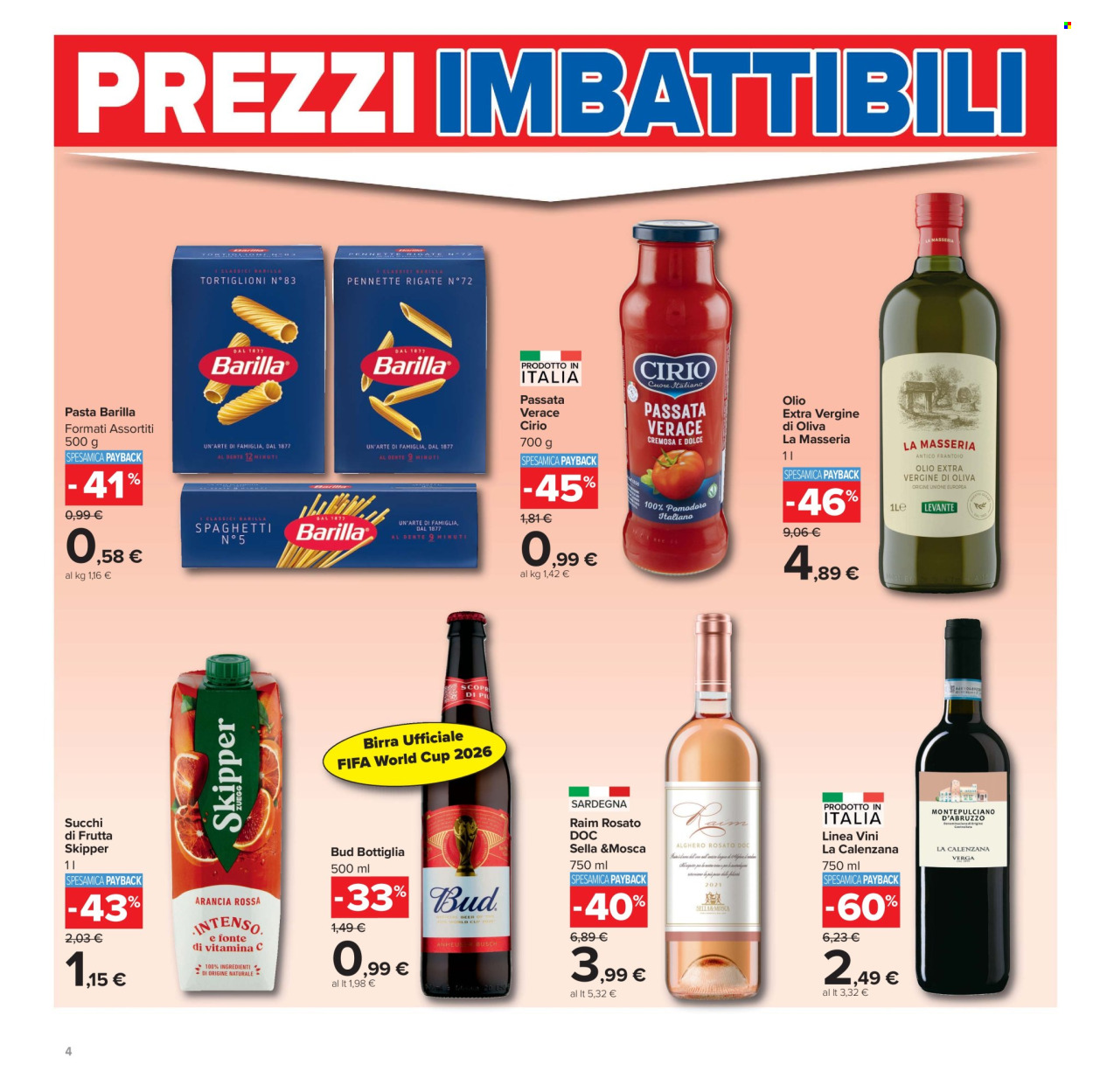 Volantino Carrefour - 16/6/2026 - 29/6/2026. Pagina 4