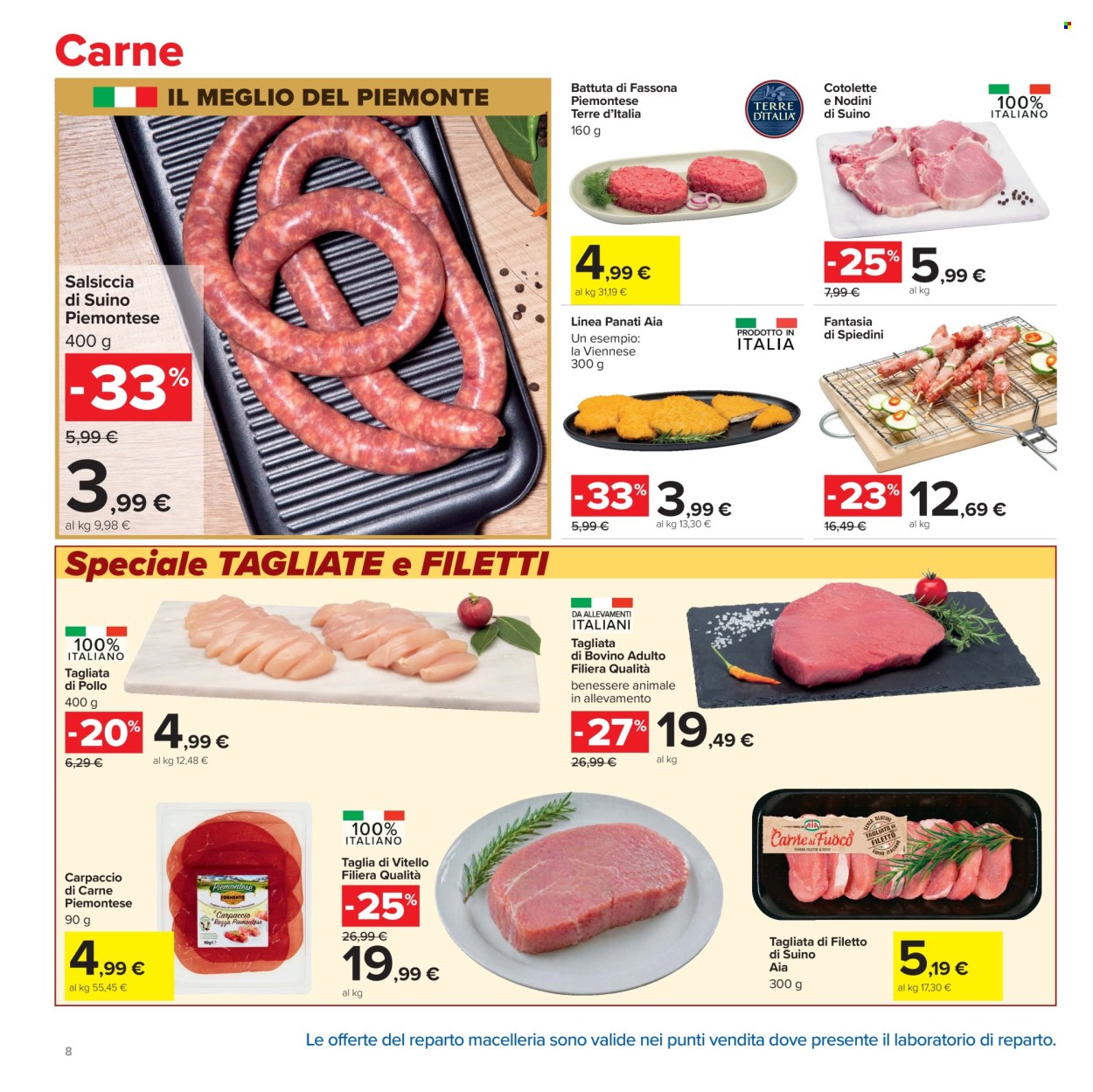 Volantino Carrefour - 16/6/2026 - 29/6/2026. Pagina 8