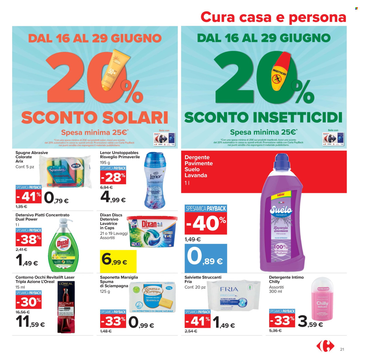 Volantino Carrefour - 16/6/2026 - 29/6/2026. Pagina 21