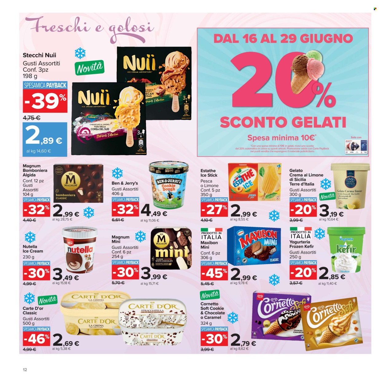 Volantino Carrefour - 16/6/2026 - 29/6/2026. Pagina 12