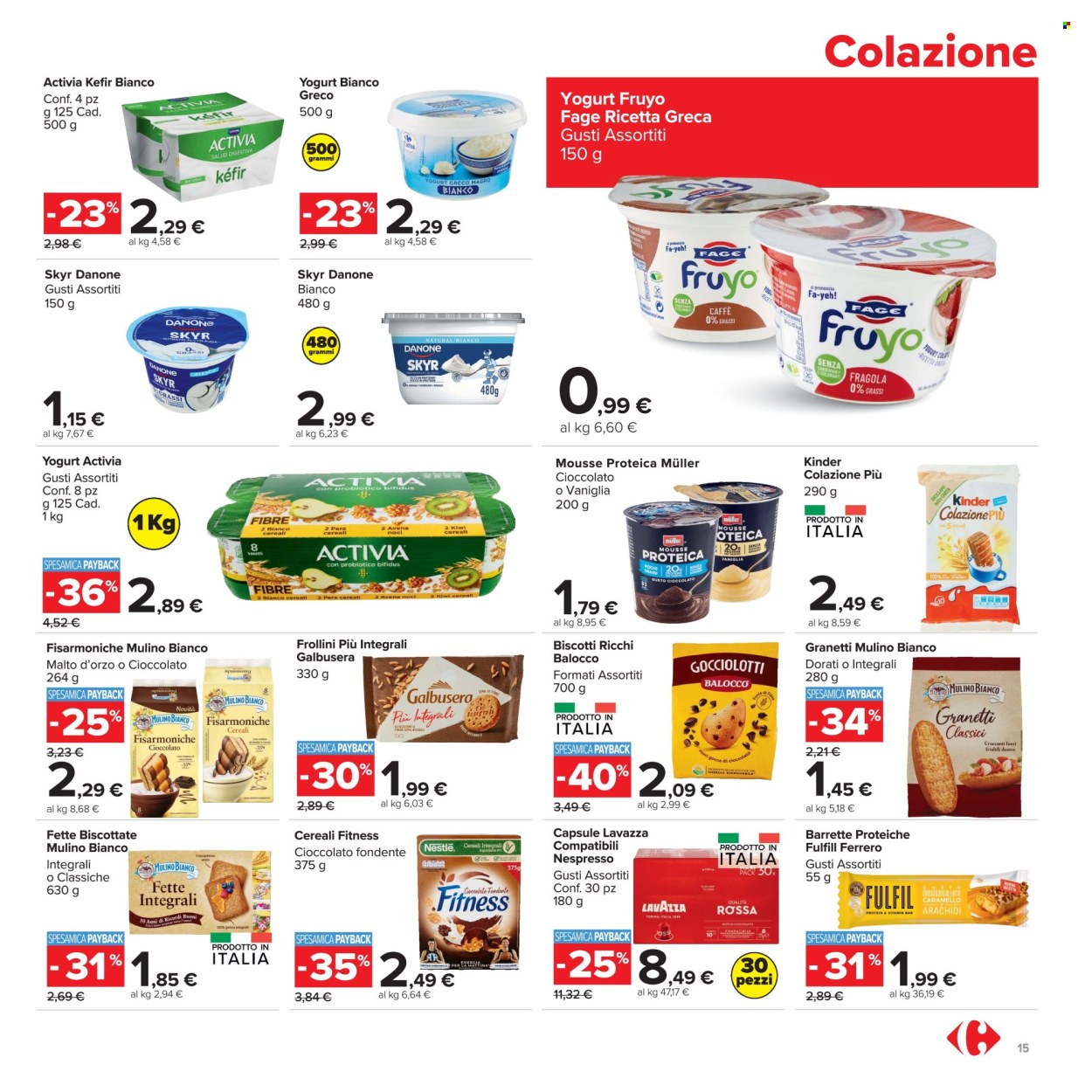 Volantino Carrefour - 16/6/2026 - 29/6/2026. Pagina 15