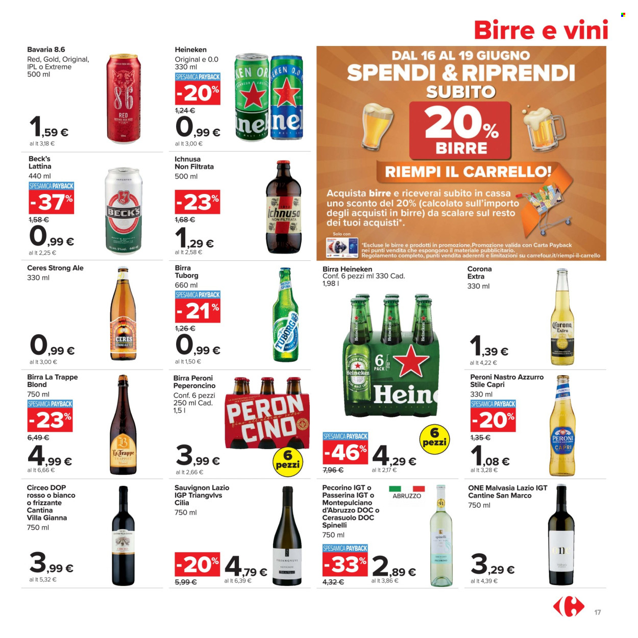 Volantino Carrefour - 16/6/2026 - 29/6/2026. Pagina 17
