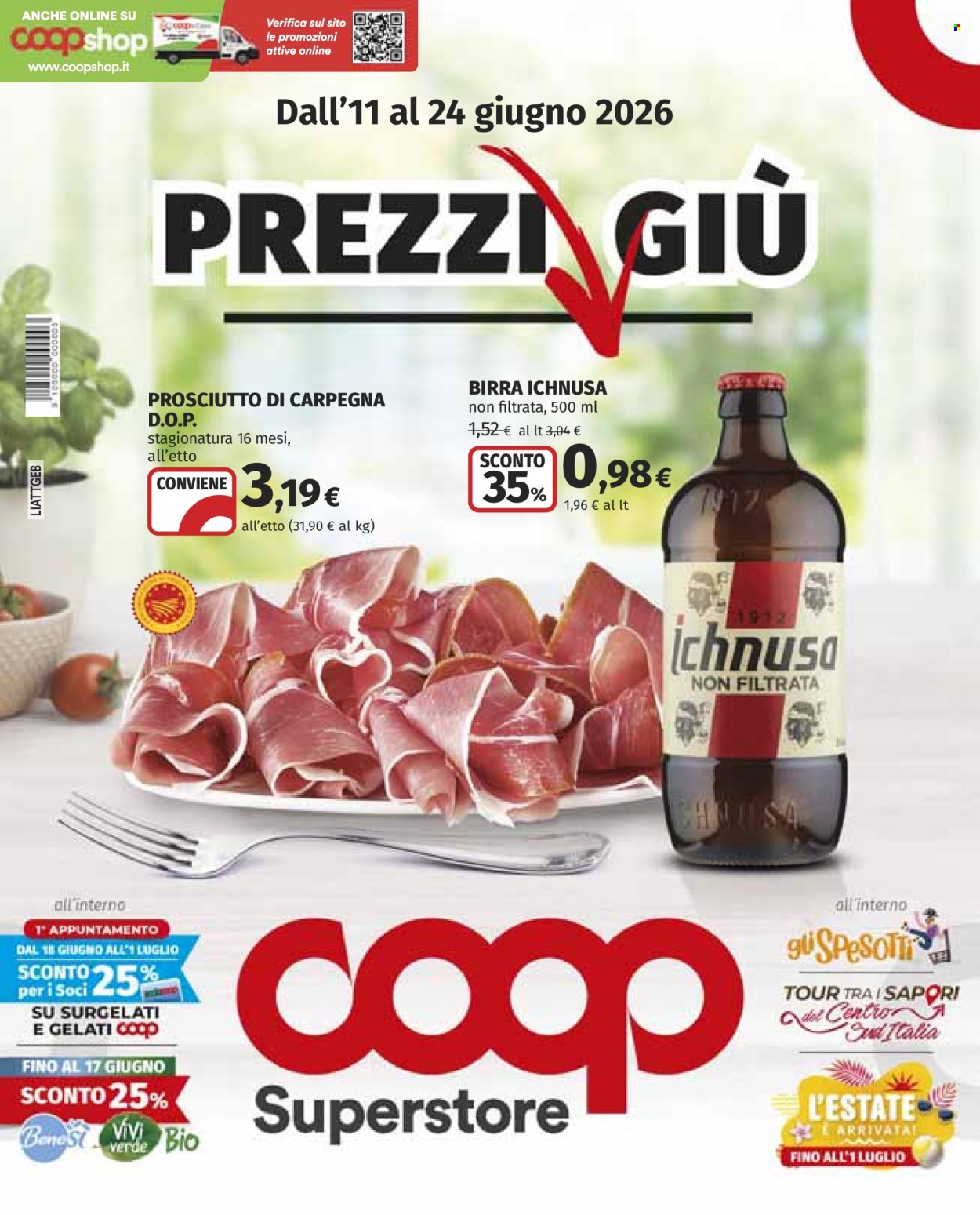 Leták Coop - 11.6.2026 - 24.6.2026. Strana 1