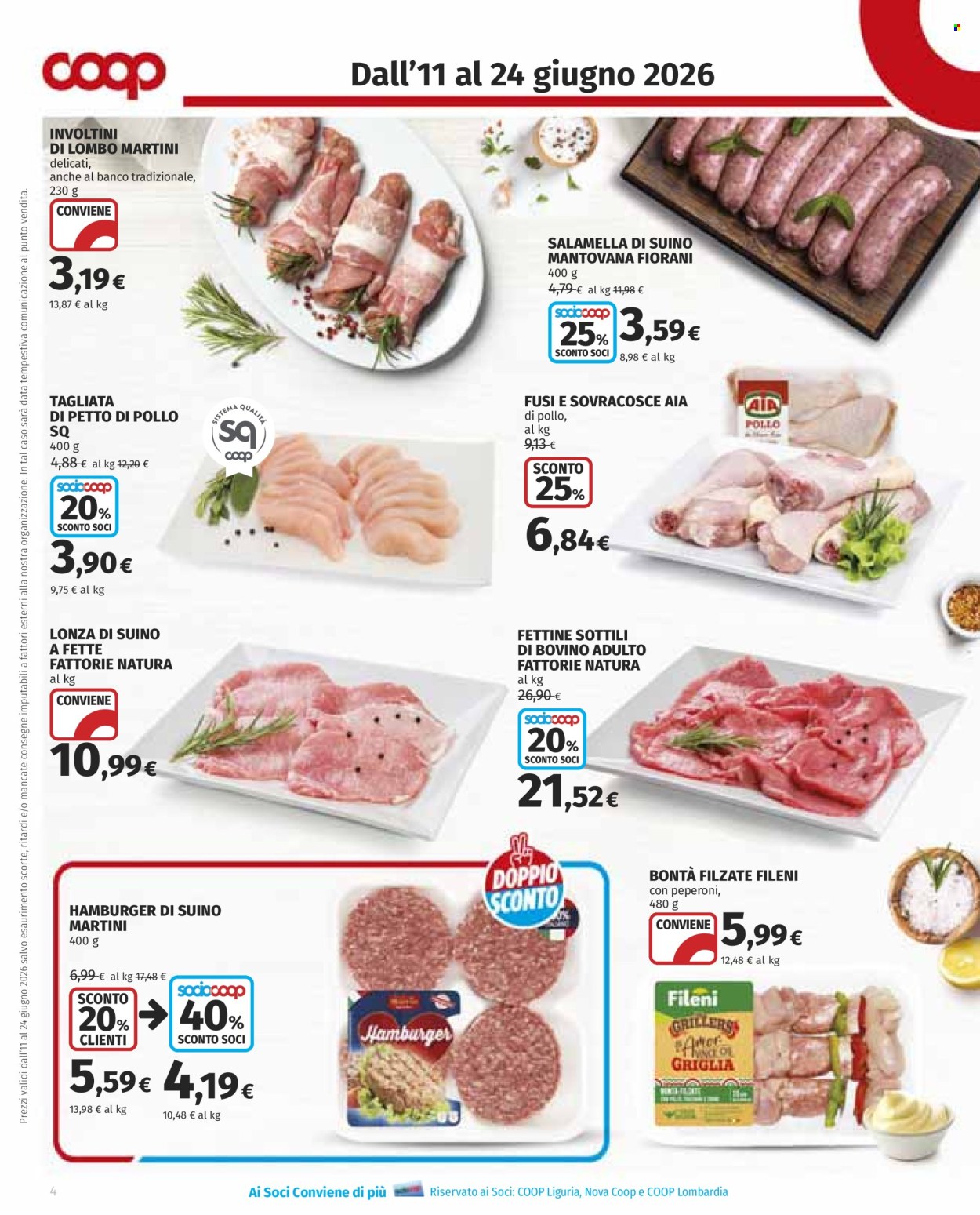 Leták Coop - 11.6.2026 - 24.6.2026. Strana 4