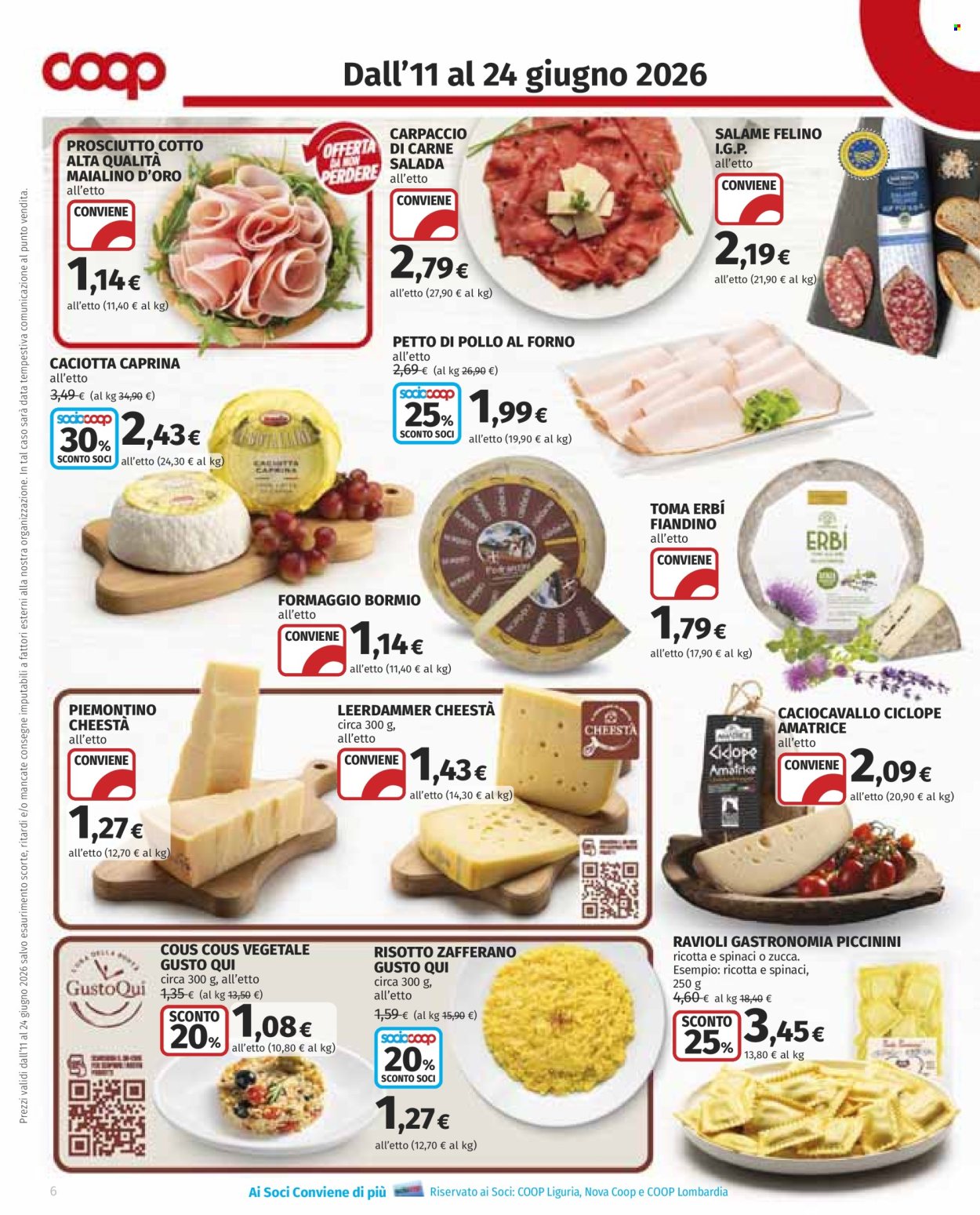 Volantino Coop - 11/6/2026 - 24/6/2026. Pagina 6