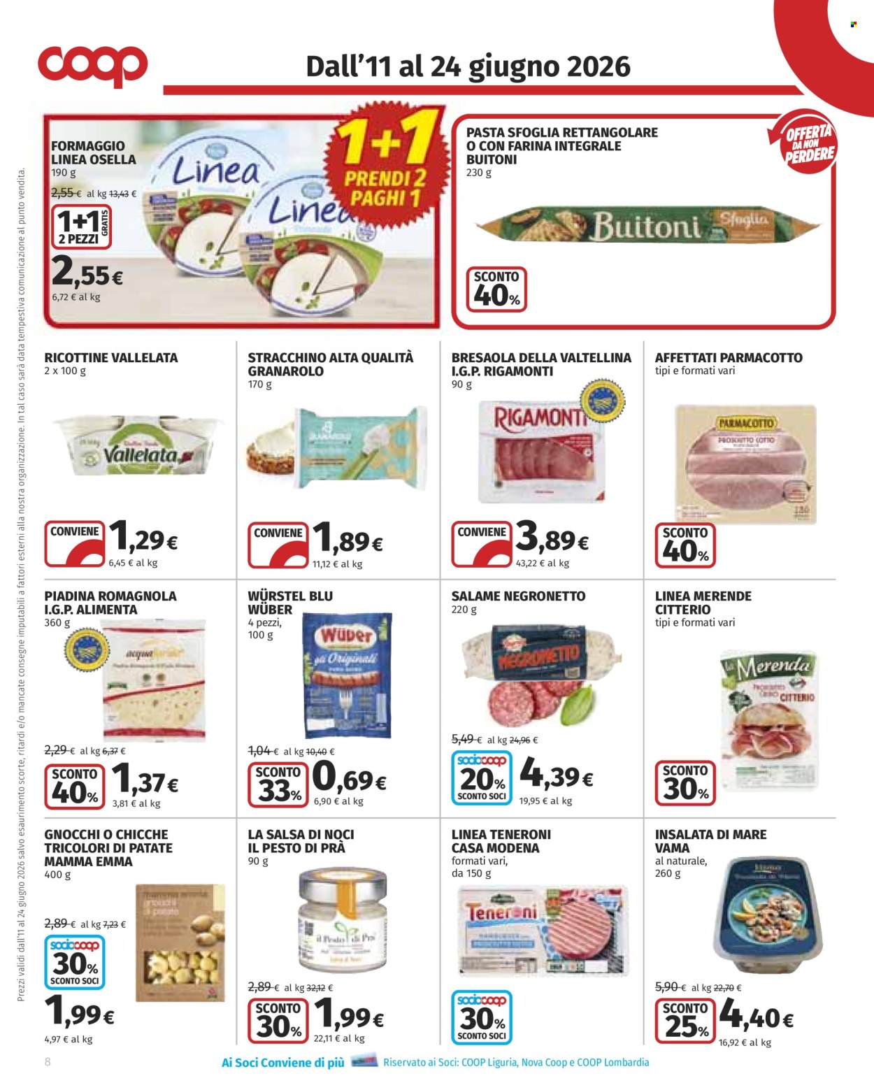 Leták Coop - 11.6.2026 - 24.6.2026. Strana 8
