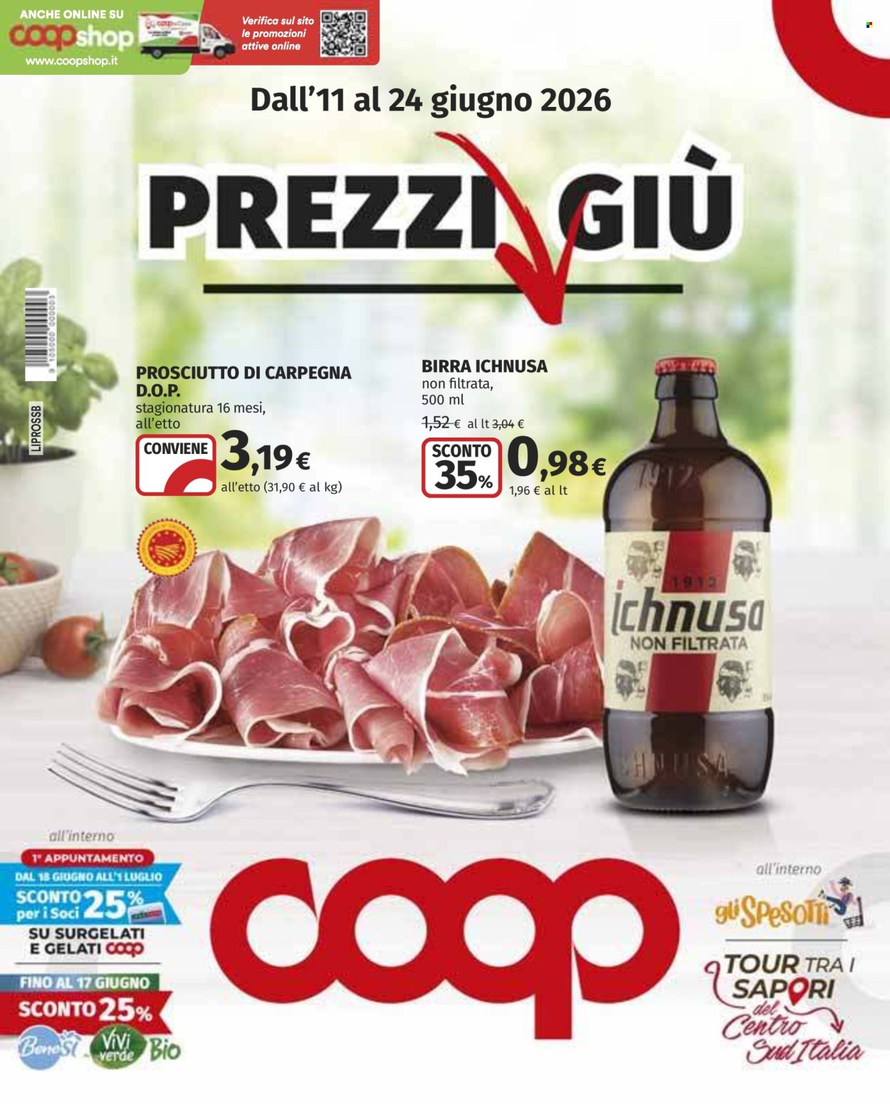 Volantino Coop - 11/6/2026 - 24/6/2026. Pagina 1