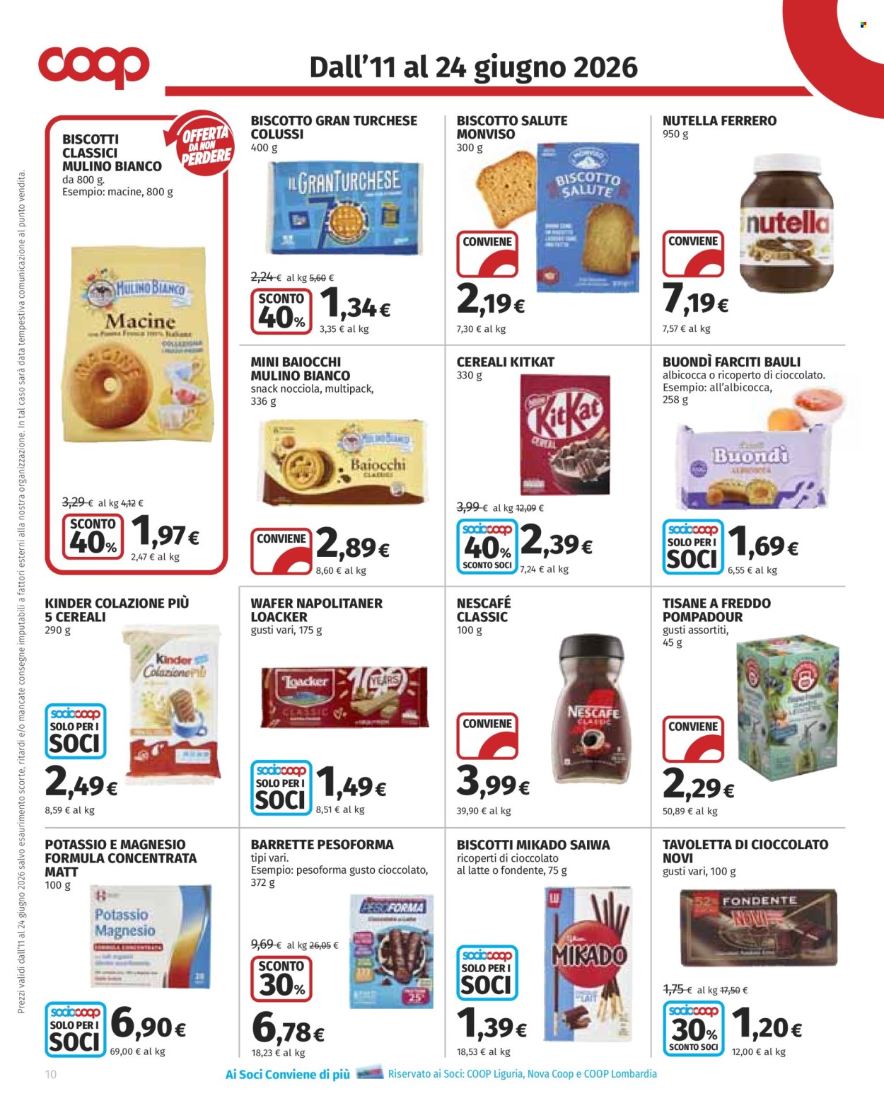 Leták Coop - 11.6.2026 - 24.6.2026. Strana 10