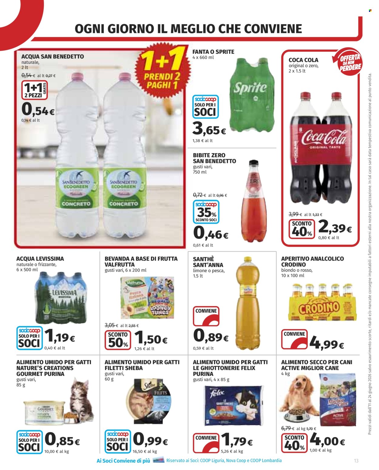 Leták Coop - 11.6.2026 - 24.6.2026. Strana 13