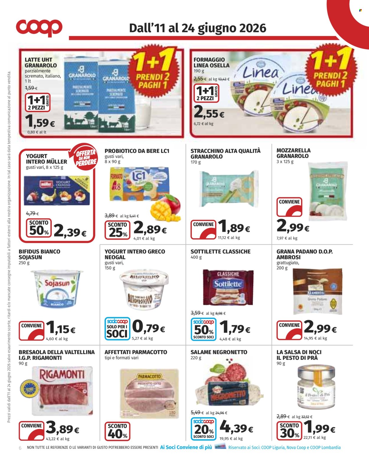 Volantino Coop - 11/6/2026 - 24/6/2026. Pagina 6