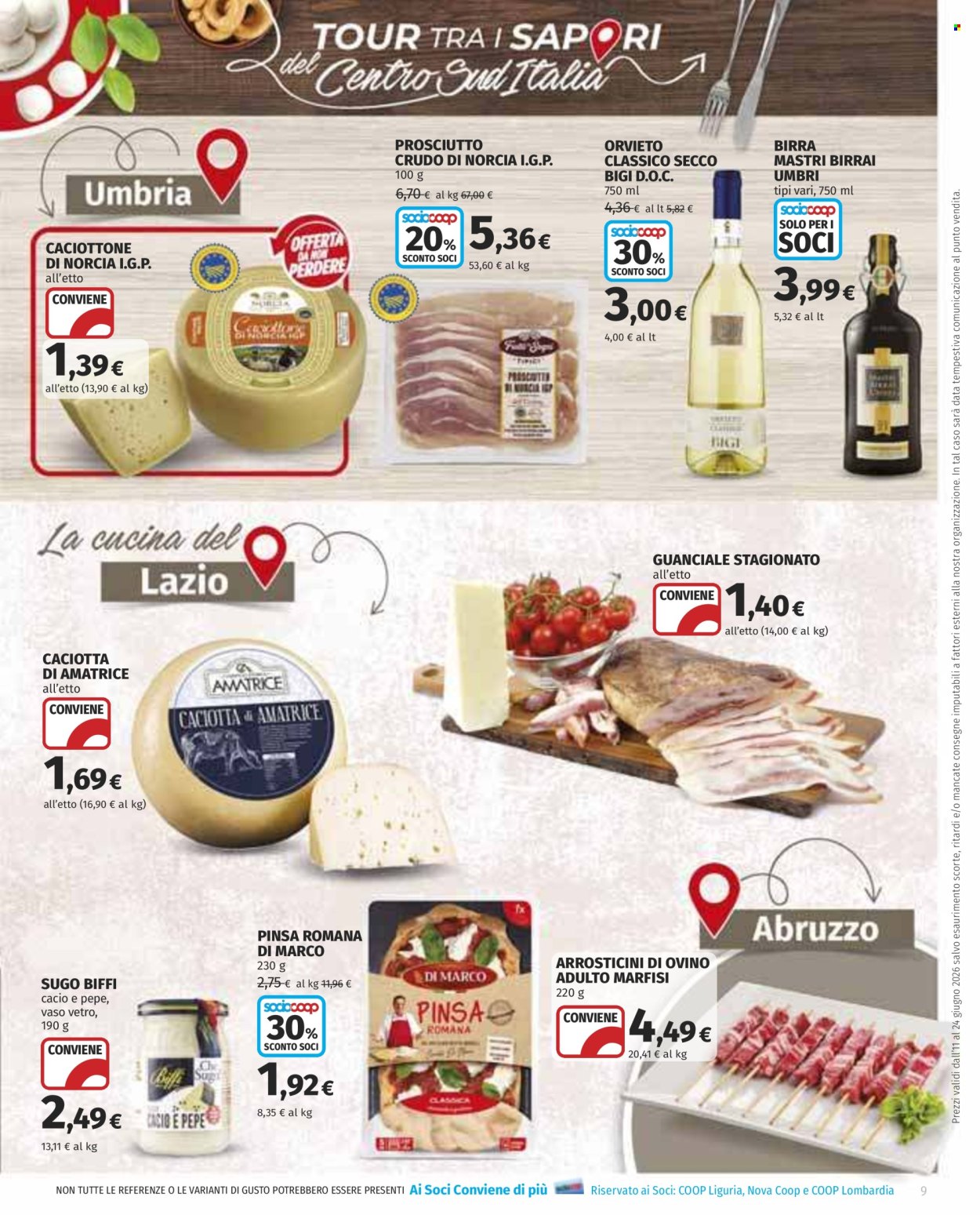 Volantino Coop - 11/6/2026 - 24/6/2026. Pagina 9