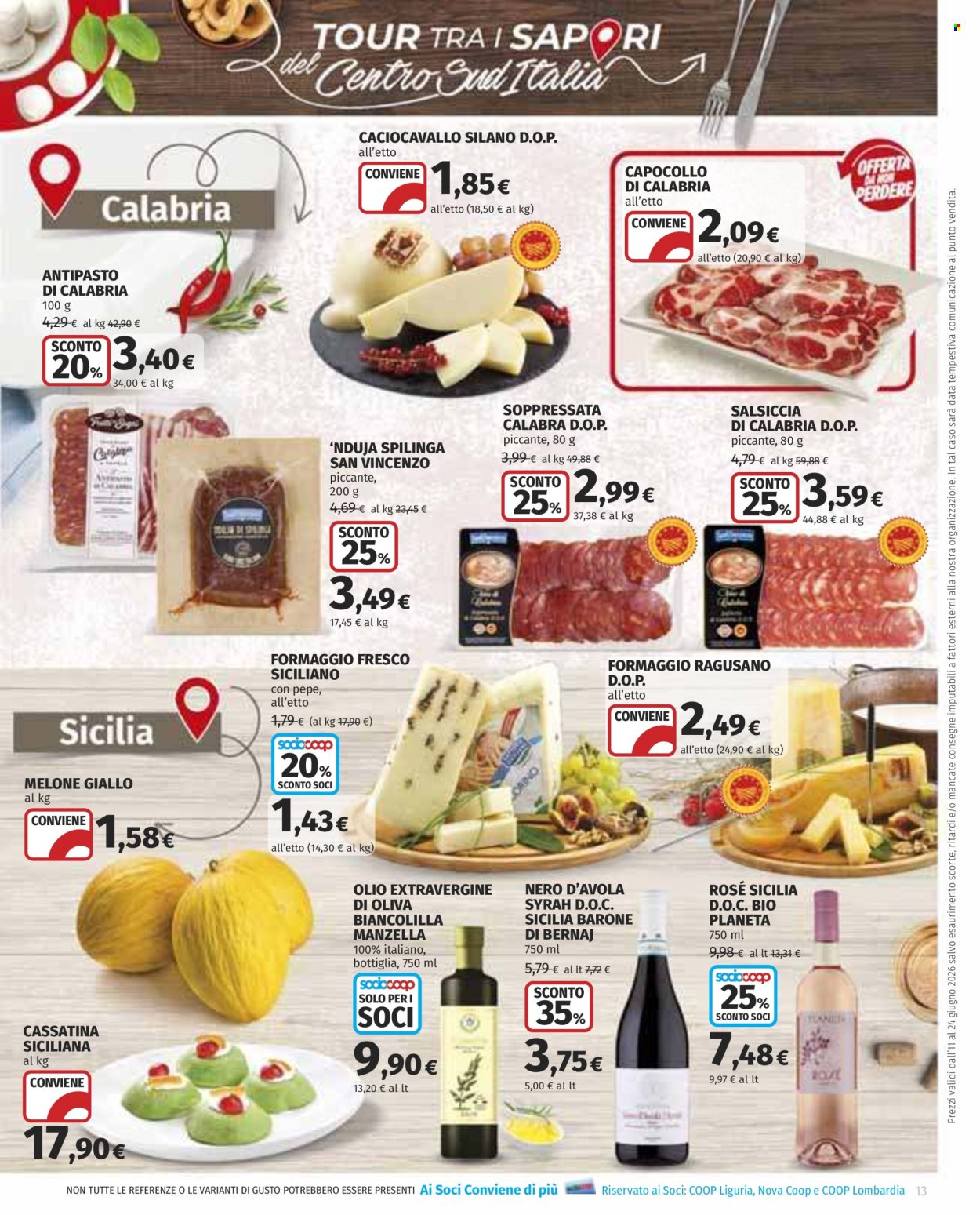 Volantino Coop - 11/6/2026 - 24/6/2026. Pagina 13