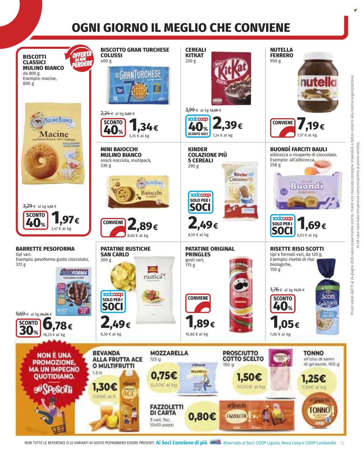 Volantino Coop - 11/6/2026 - 24/6/2026. Pagina 15
