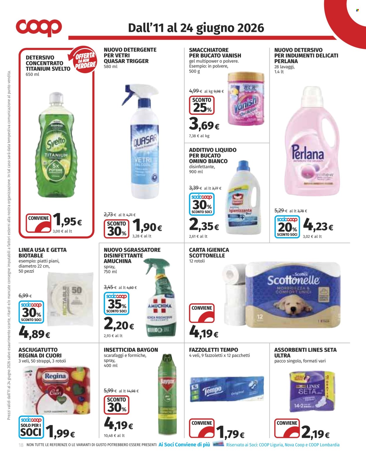Volantino Coop - 11/6/2026 - 24/6/2026. Pagina 18