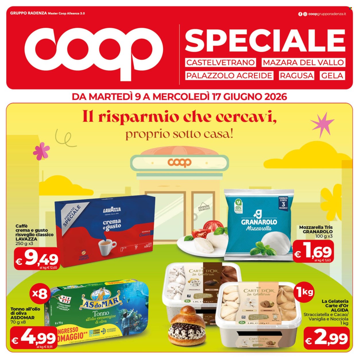 Volantino Coop - 9/6/2026 - 17/6/2026. Pagina 1