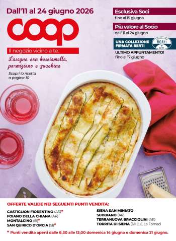 Volantino Coop - 11/6/2026 - 24/6/2026.