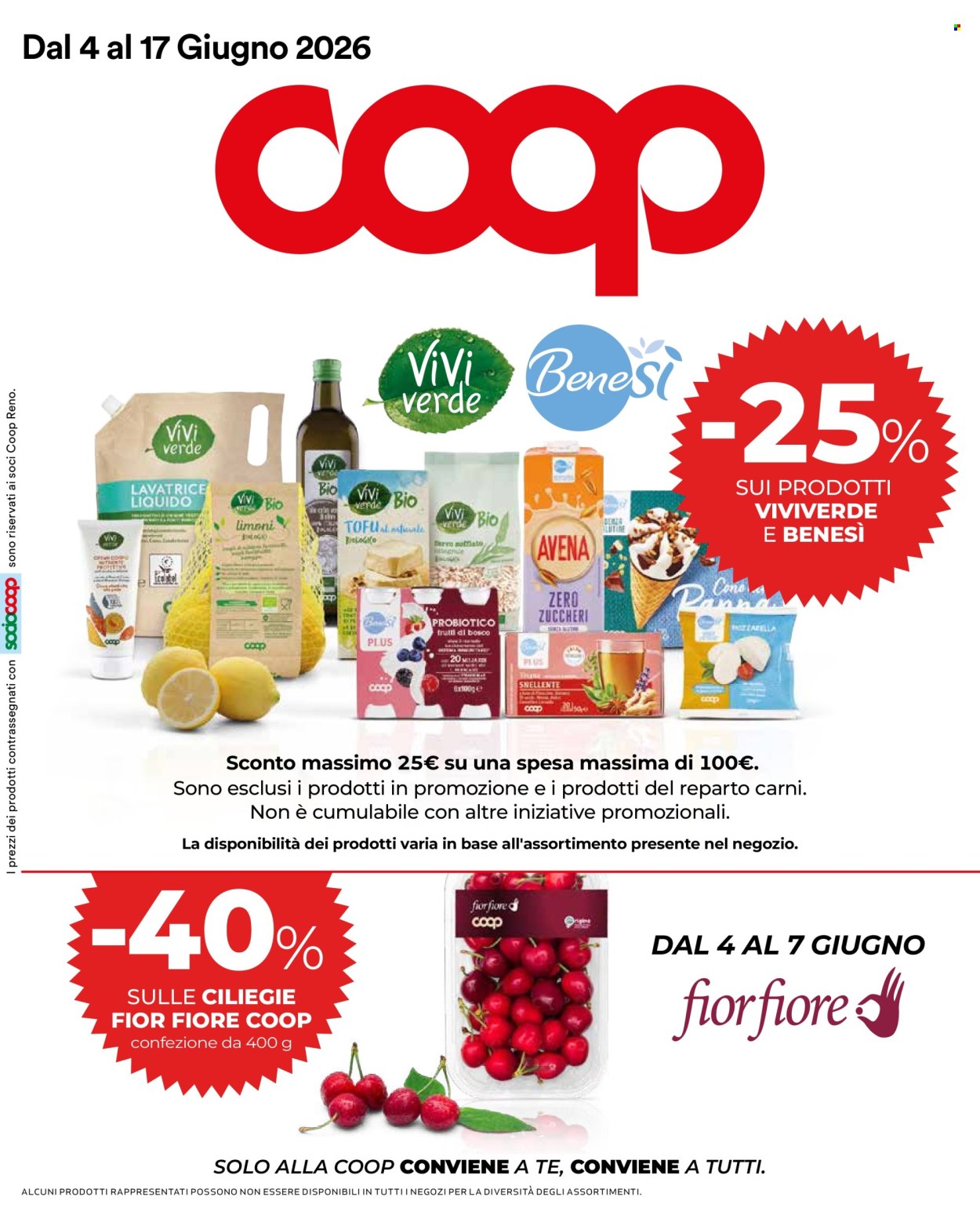 Volantino Coop - 4/6/2026 - 17/6/2026. Pagina 1