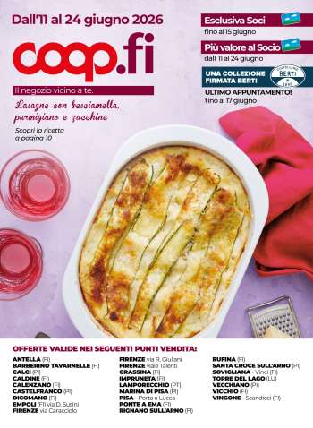 Volantino Coop - 11/6/2026 - 24/6/2026.