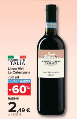 Linea Vini La Calenzana