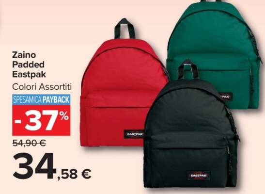 ZAINO PADDED EASTPAK