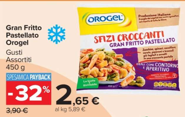 Gran Fritto Pastellato Orogel