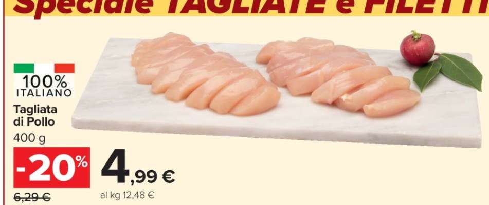 Tagliata di Pollo