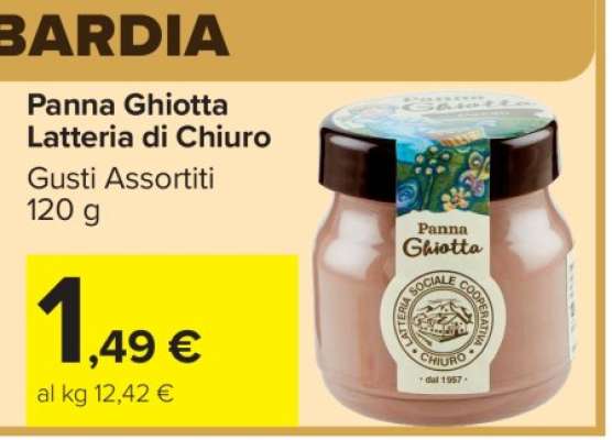Panna Ghiotta Latteria di Chiuro