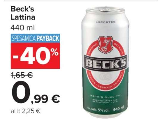 Beck’s Lattina