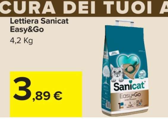 Lettiera Sanicat Easy&Go