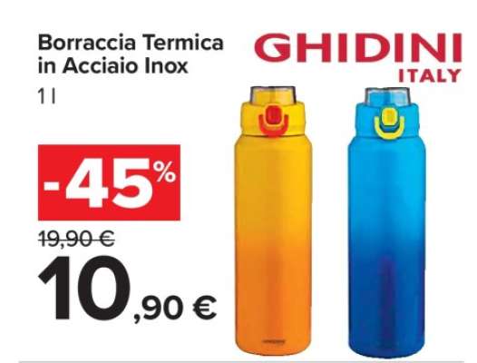 Borraccia Termica in Acciaio Inox