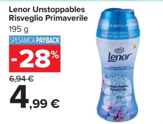 Lenor Unstoppables Risveglio Primaverile