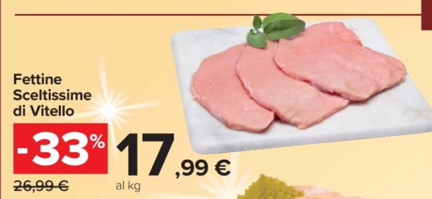 Fettine Sceltissime di Vitello